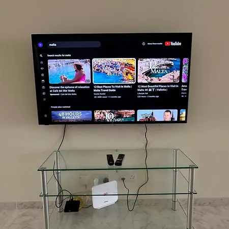 Lejlighed Spacious Airy Penthouse Near Bugibba Square